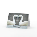 Swan Country Wedding Thank Yous cards