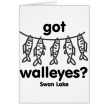 swan got walleye cards