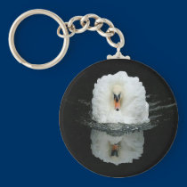 swan_keychain keychains