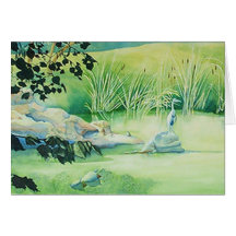 Swan Lake 2 Greeting Card