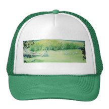 Swan Lake Cap Mesh Hat