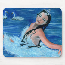 Swan Lake Princess Mousepad