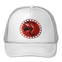 Swan Love Baseball Hat