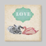 Swan Love Magnet magnets