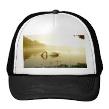 Swan Mesh Hats