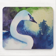 Swan Mousepad