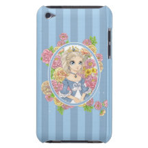 Swan Princess iPod Touch case (blue)