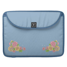 Swan Princess MacBook Pro laptop sleeve (blue) Sleeves For MacBooks
