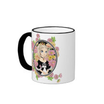 Swan Princess mug (black)
