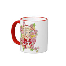 Swan Princess mug (red)