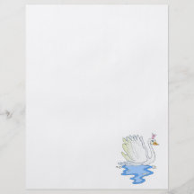 Swan Princess Personalized Flyer