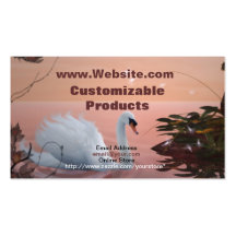 Swan Song Profile Card Business Card Templates