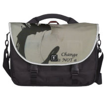 Swank Change is NOT a Spectator Sport trendy Computer Bag