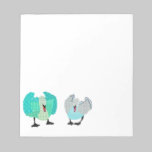 Swanky Swans Notepad notepads