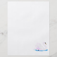 Swanna Swan Personalized Flyer