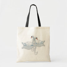 SWANS IN LOVE FOR WEDDINGS BAGS