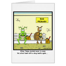 Swap Lunch with a Dung Beetle? Greeting Card