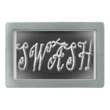 Swash  Buckle Rectangular Belt Buckles