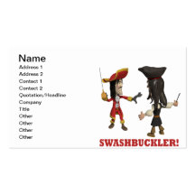 Swash Buckler Business Cards