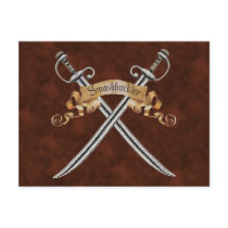 Swashbuckler Postcard