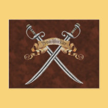 Swashbuckler postcards