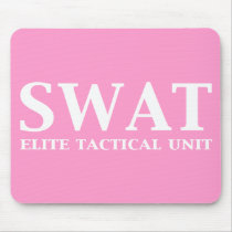 SWAT Elite Tactical Unit Gifts Mouse Pad