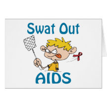 Swat Out Aids Card