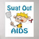 Swat Out Aids Poster posters