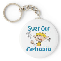 Swat Out Aphasia Keychain