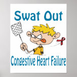 Swat Out Congestive-Heart-Failure Poster posters