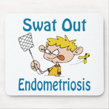 Swat Out Endometriosis Mousepad