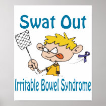 Swat Out Irritable-Bowel-Syndrome Poster