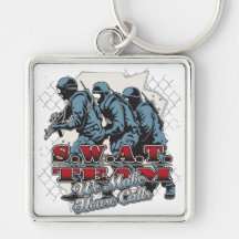 SWAT Team House Calls Key Chains