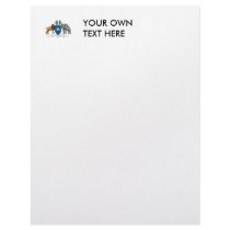 Swaziland Coat of Arms Letterhead Template