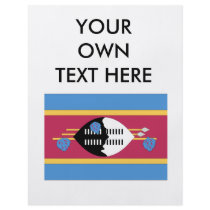 Swaziland Flag Custom Flyer