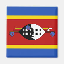 Swaziland Flag Magnet