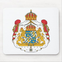Sweden Coat Of Arms Mouse Mat