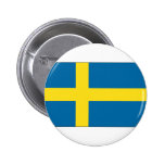 Sweden Flag Button