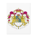Sweden Official Coat Of Arms Heraldry Symbol postcards