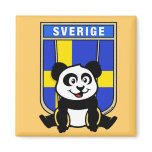 Sweden Rings Panda Magnets