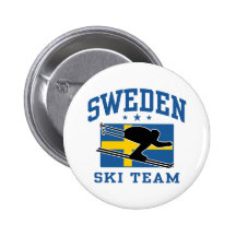 Sweden Ski Team Pin