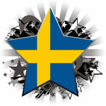 Sweden Star Acrylic Cut Out