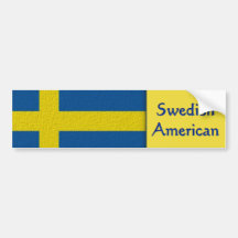 Swedish American Bumper Stickers