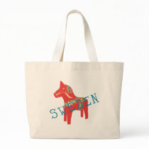 Swedish Dala Horse gifts & greetings Bags