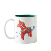 Swedish Dala Horse gifts & greetings Coffee Mugs