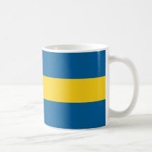 swedish flag coffee mugs