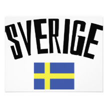 swedish flag icon custom invitations