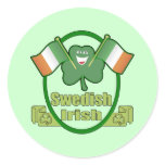 Swedish Irish T-shirts and Gifts stickers