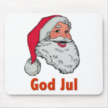 Swedish/Norwegian Santa Mouse Pads