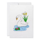 Sweenie Swan Personalized Announcement